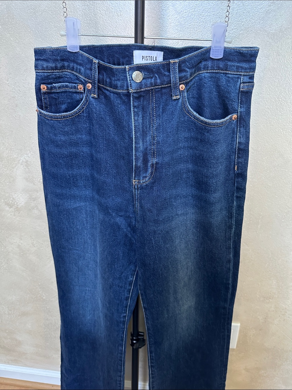 Pistola Evie High Rise Slim Bootcut Jeans in Penthouse sz 29 - Picture 4 of 12